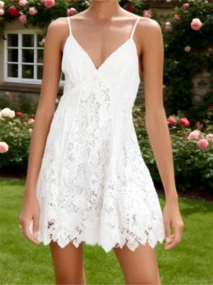 2025 Summer Bohemian White Dress